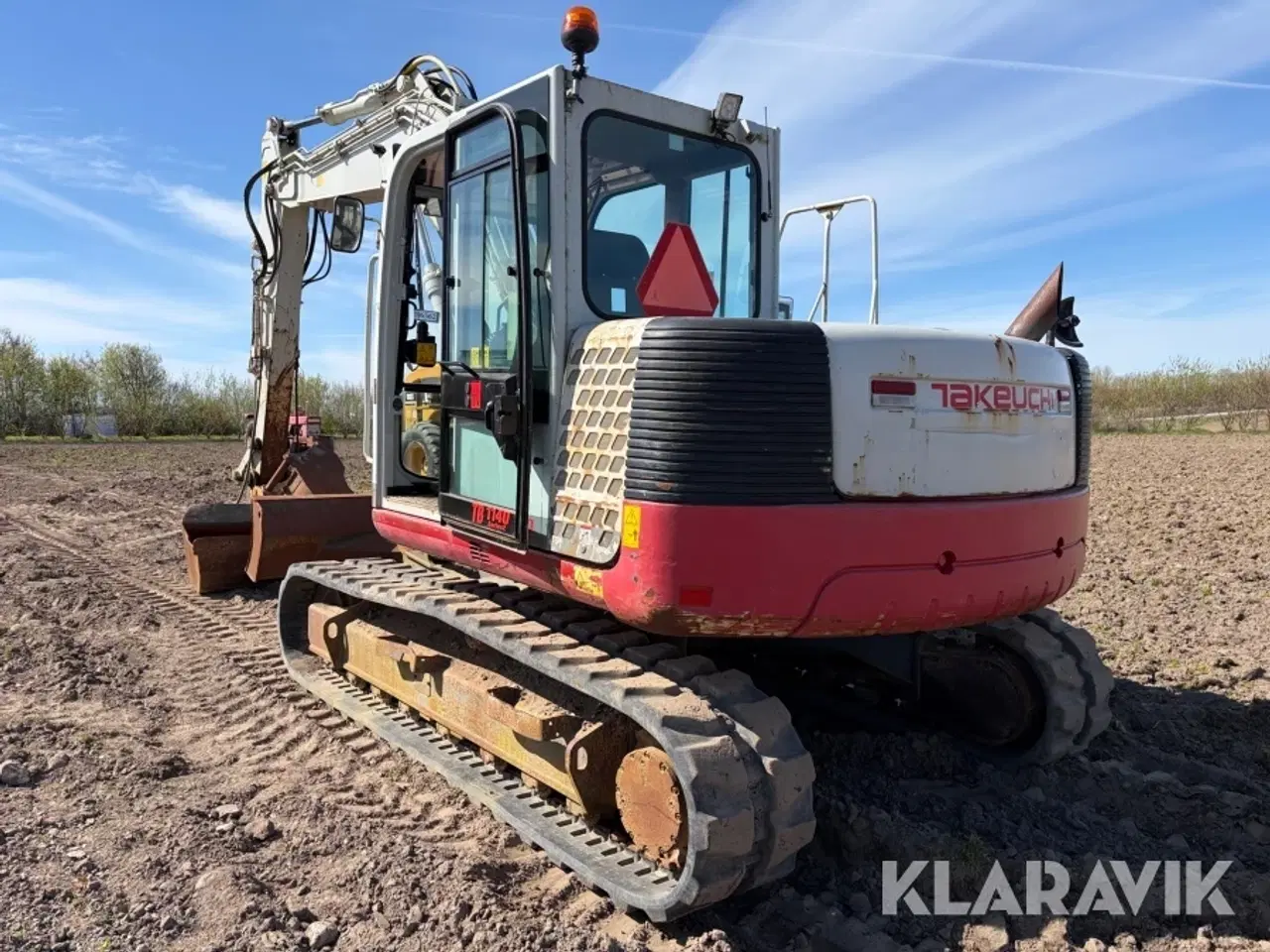 Billede 4 - Gravemaskine Takeuchi TB1140 - med skovle