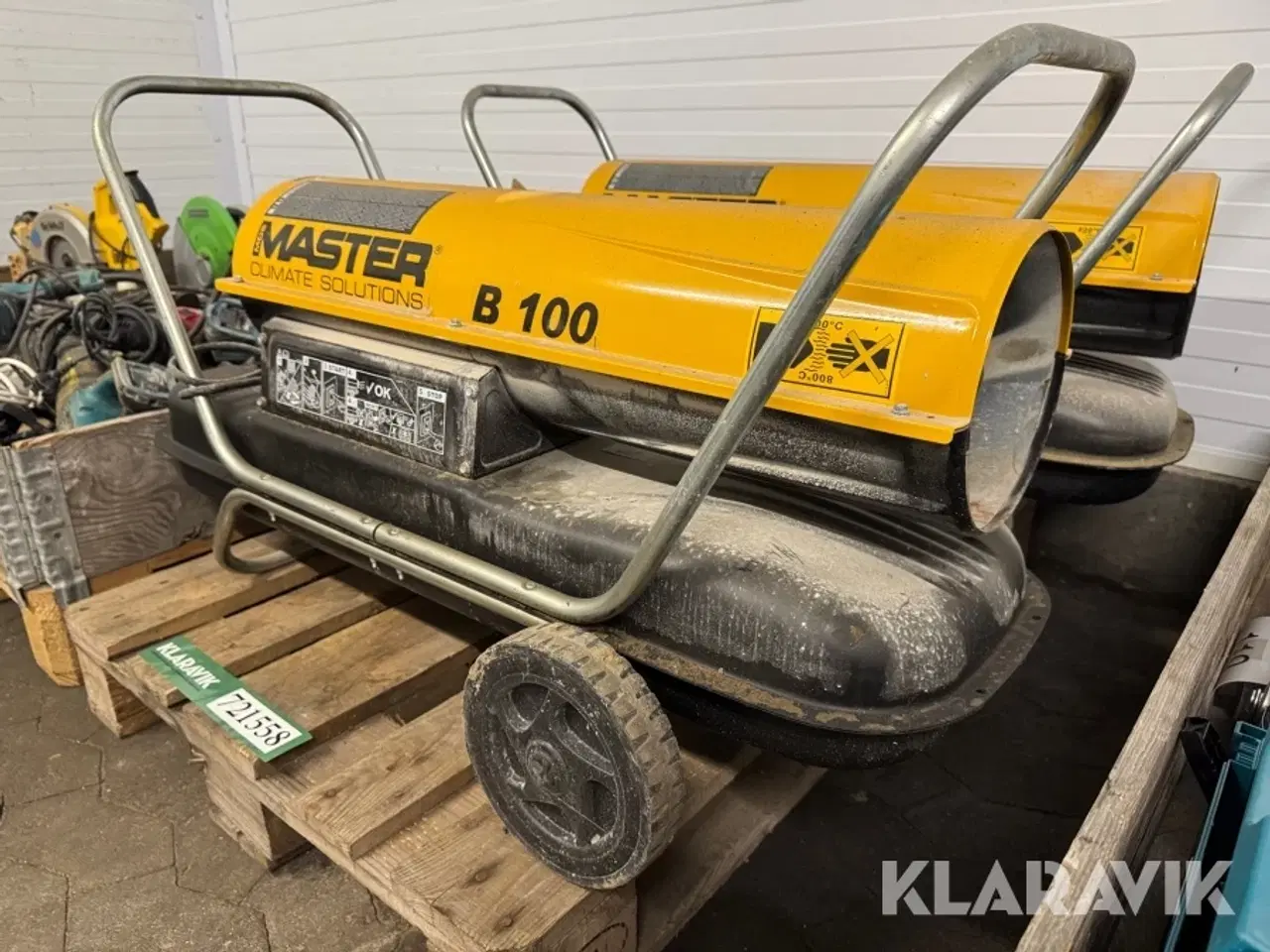Billede 5 - Lot - Diesel varmekanoner Master B100CED