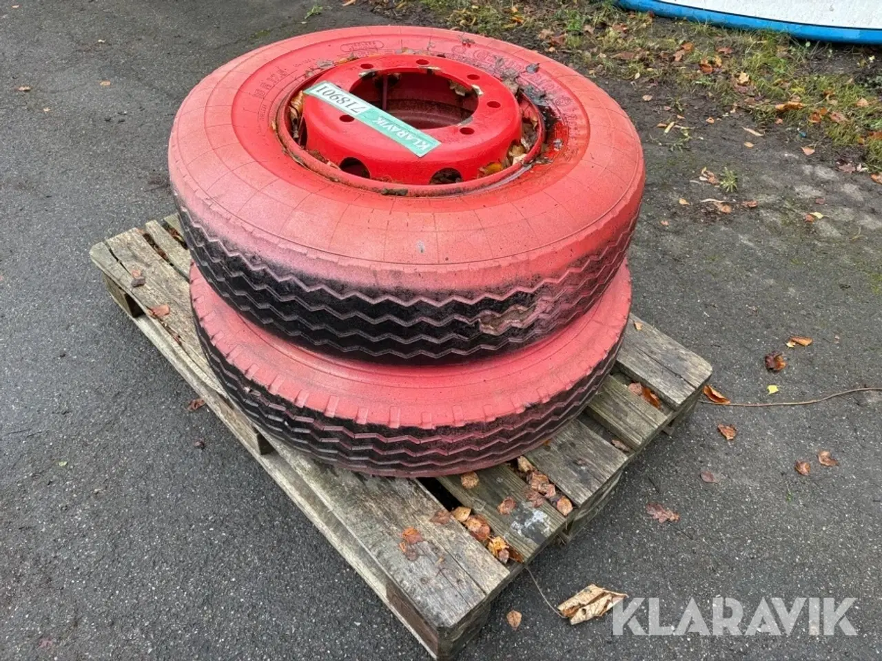 Billede 10 - Dæk med fælg Continental Radial GS RS 415