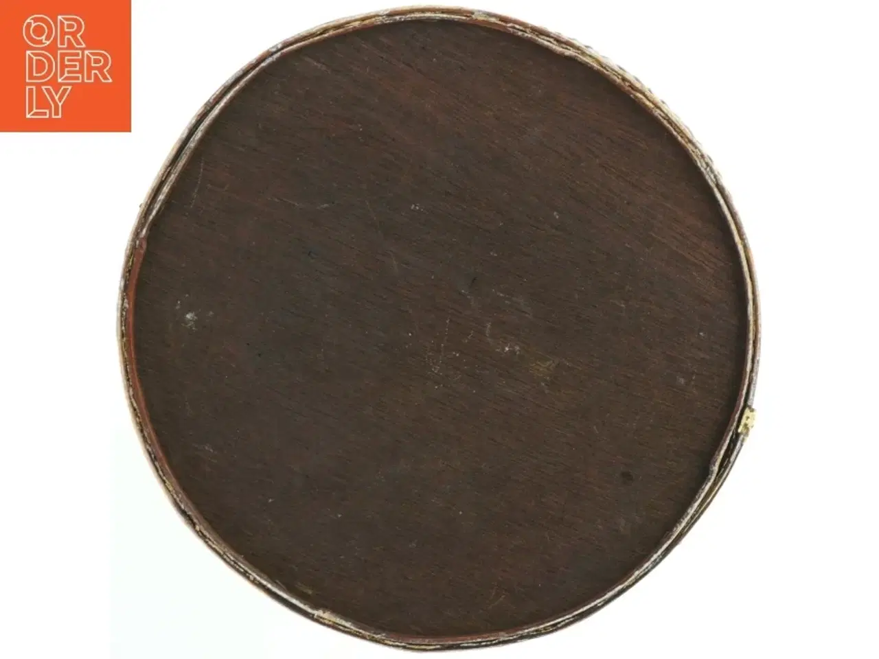 Billede 4 - Rund flettet kurv (str. Ø. 27 cm h. 11,5 cm)