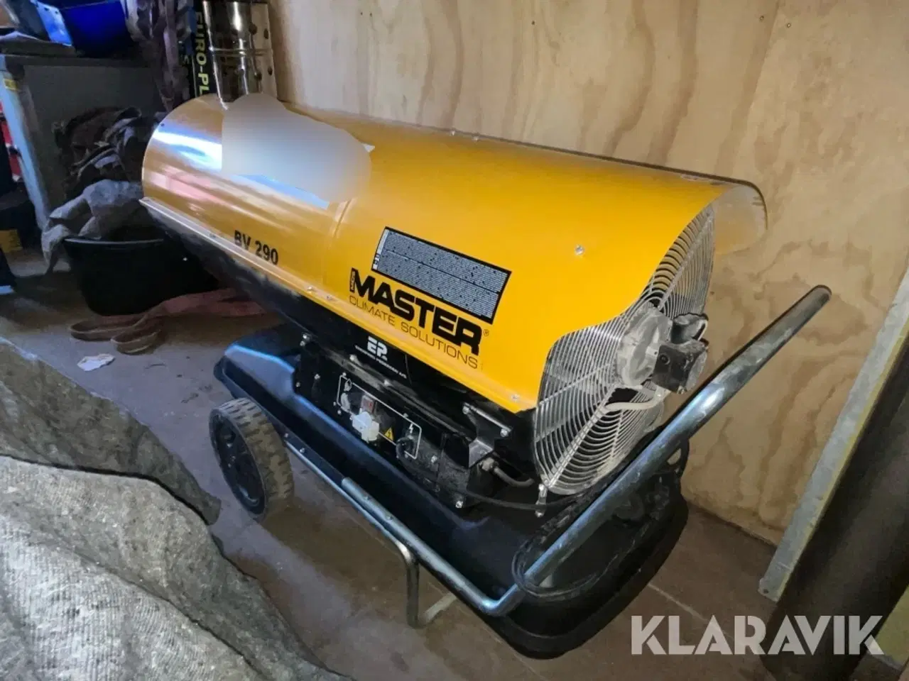 Billede 2 - Varmekanon Master BV 290E med skorstensrør