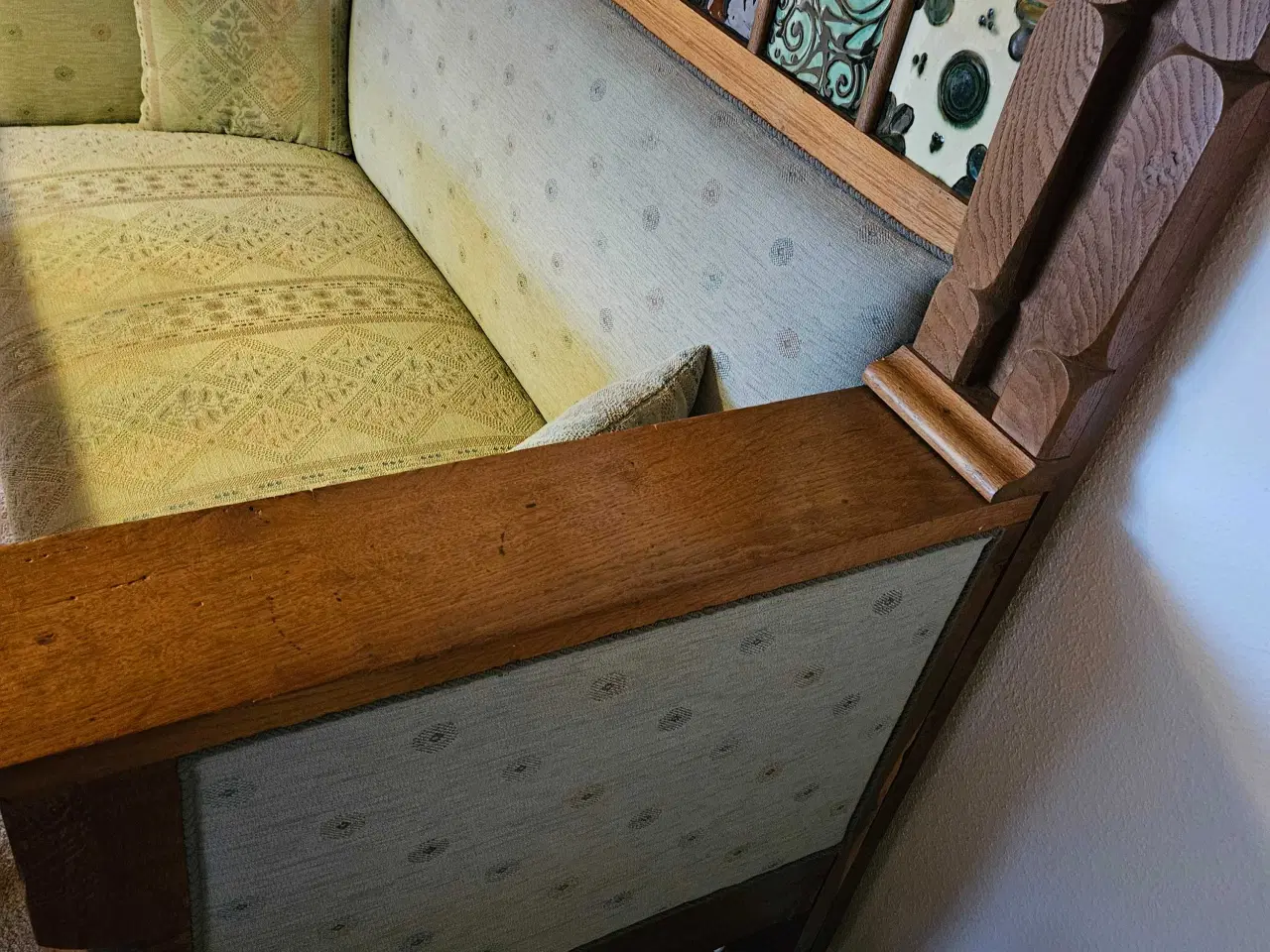 Billede 2 - Unik sofa i massiv eg