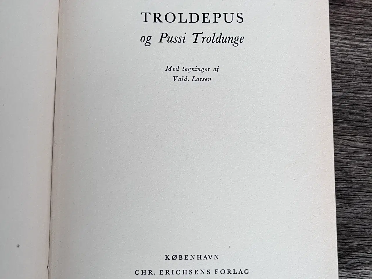 Billede 4 - 2 stk gamle Troldepus bøger