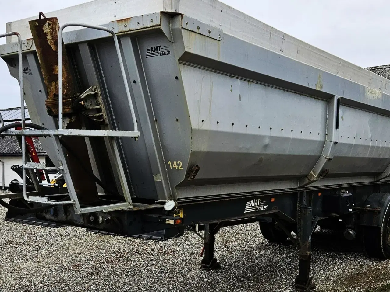 Billede 2 - MTDK Tipsættevogn / nysynet / luft & ladinddækning