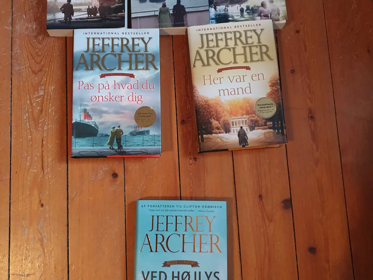 Billede 1 - Jeffrey Archer bøger.