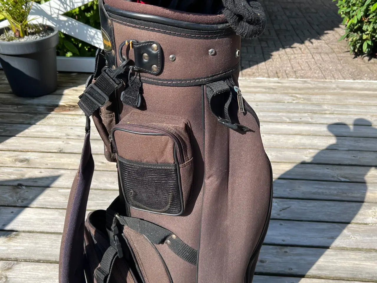 Billede 1 - Golf bag med bæreseler, uden reklamer