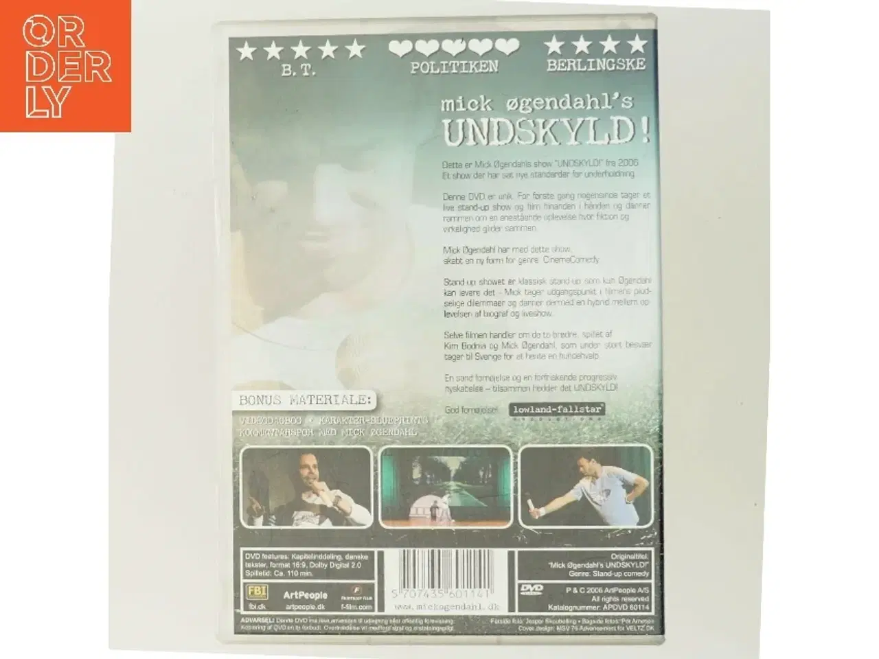 Billede 3 - Undskyld! <span class="label label-blank pull-right"<1. udgave</span< med Mick Øgendahl (DVD)