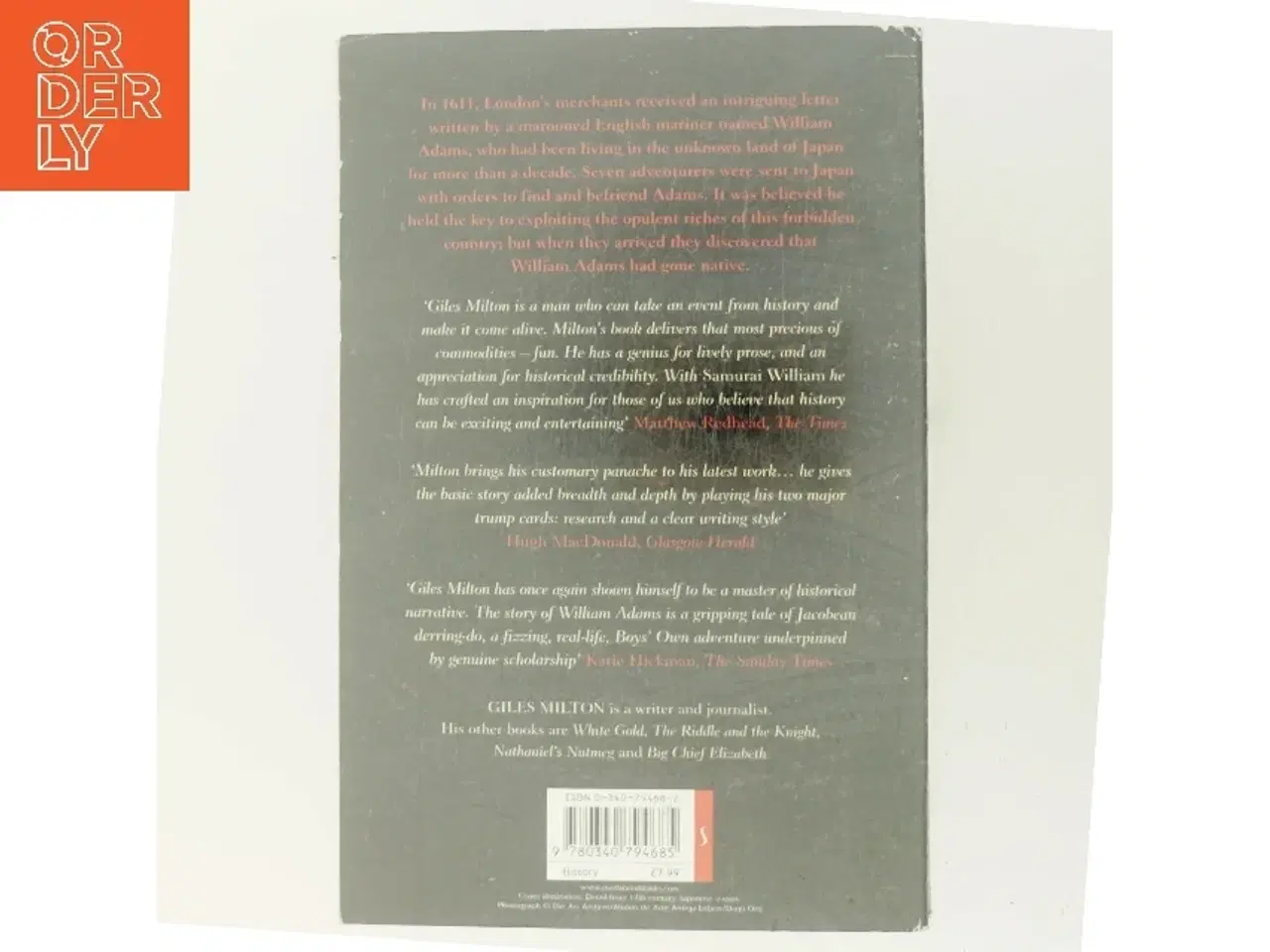 Billede 3 - Samurai William : The adventurer who unlocked Japan af Giles Milton (Bog)