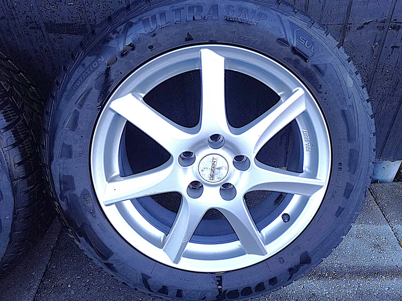 Billede 2 - 5X114,3 Alu-fælge på vinterdæk