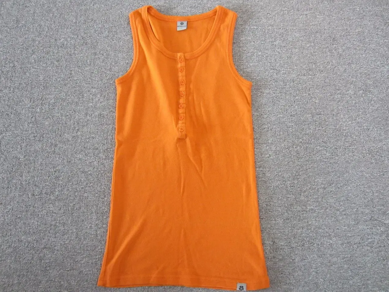 Billede 1 - Orange bluse fra Papfar's Pige i str. 1