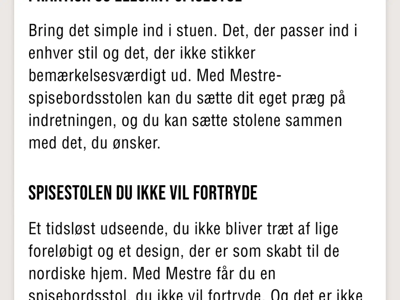 Billede 3 - Læder Spisebordsstole 