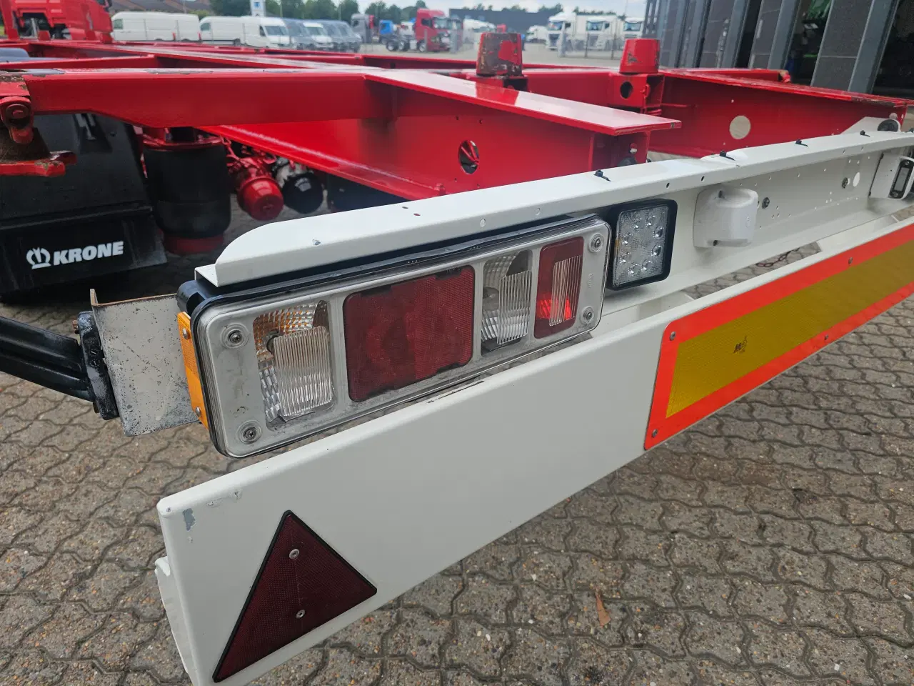 Billede 14 - Krone 2 Aksl. Kærre, Veksellad-Container