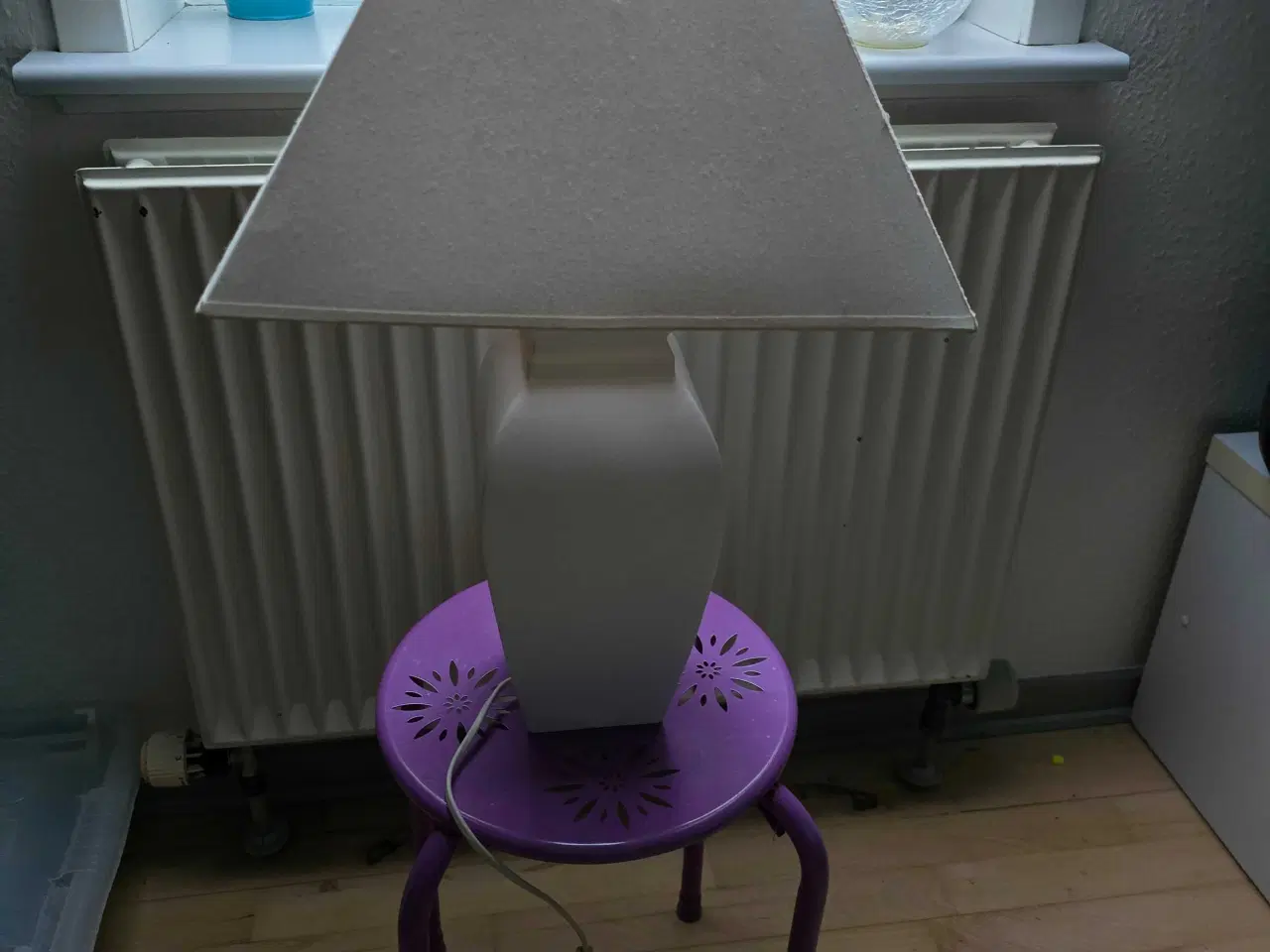 Billede 4 - Div puder, Bordlampe, sølv søjler til lys 