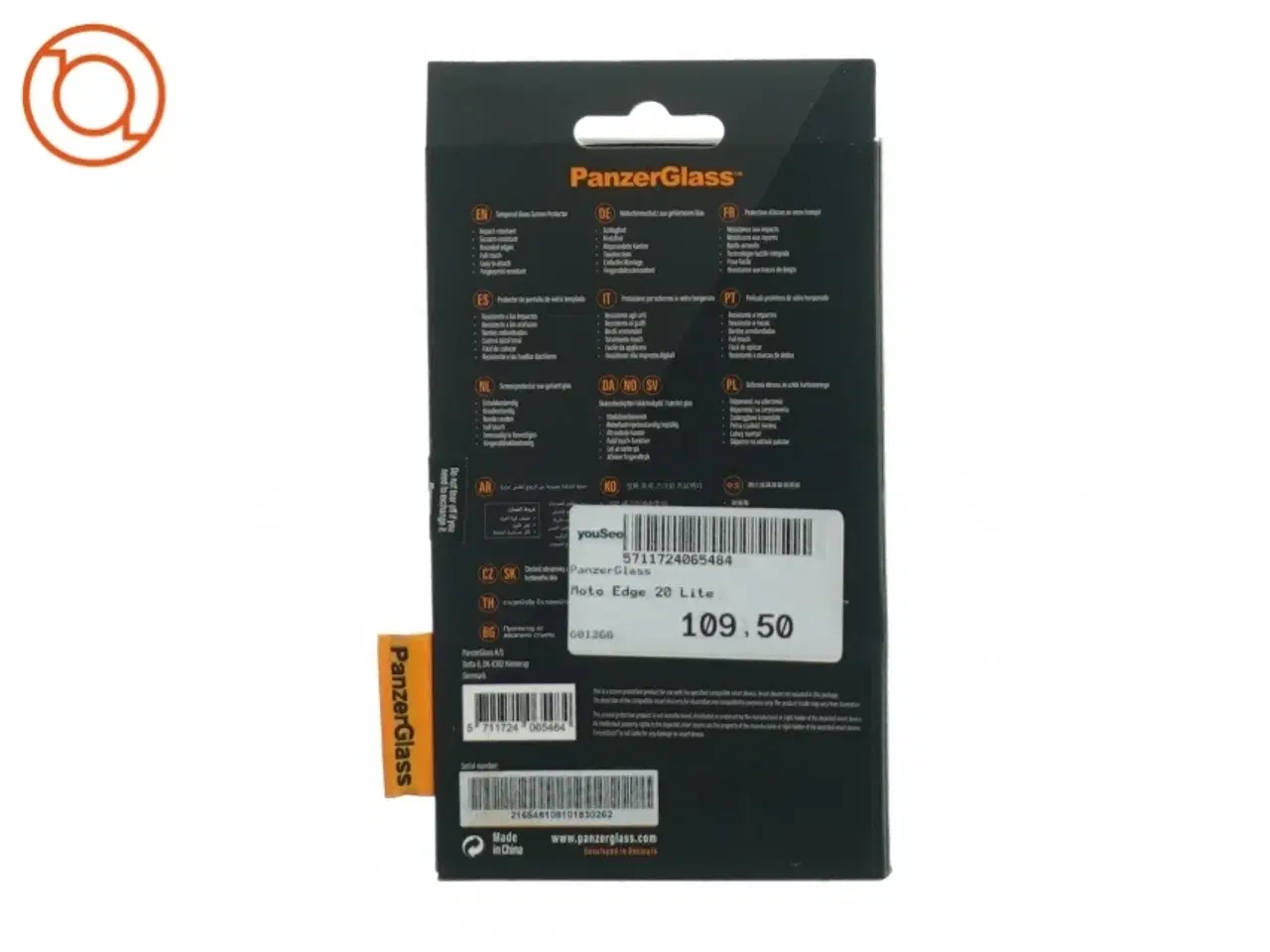 Billede 2 - Beskyttelsesglas til motorola edge 20 light fra Panzer Glass (str. 17 x 11 cm)