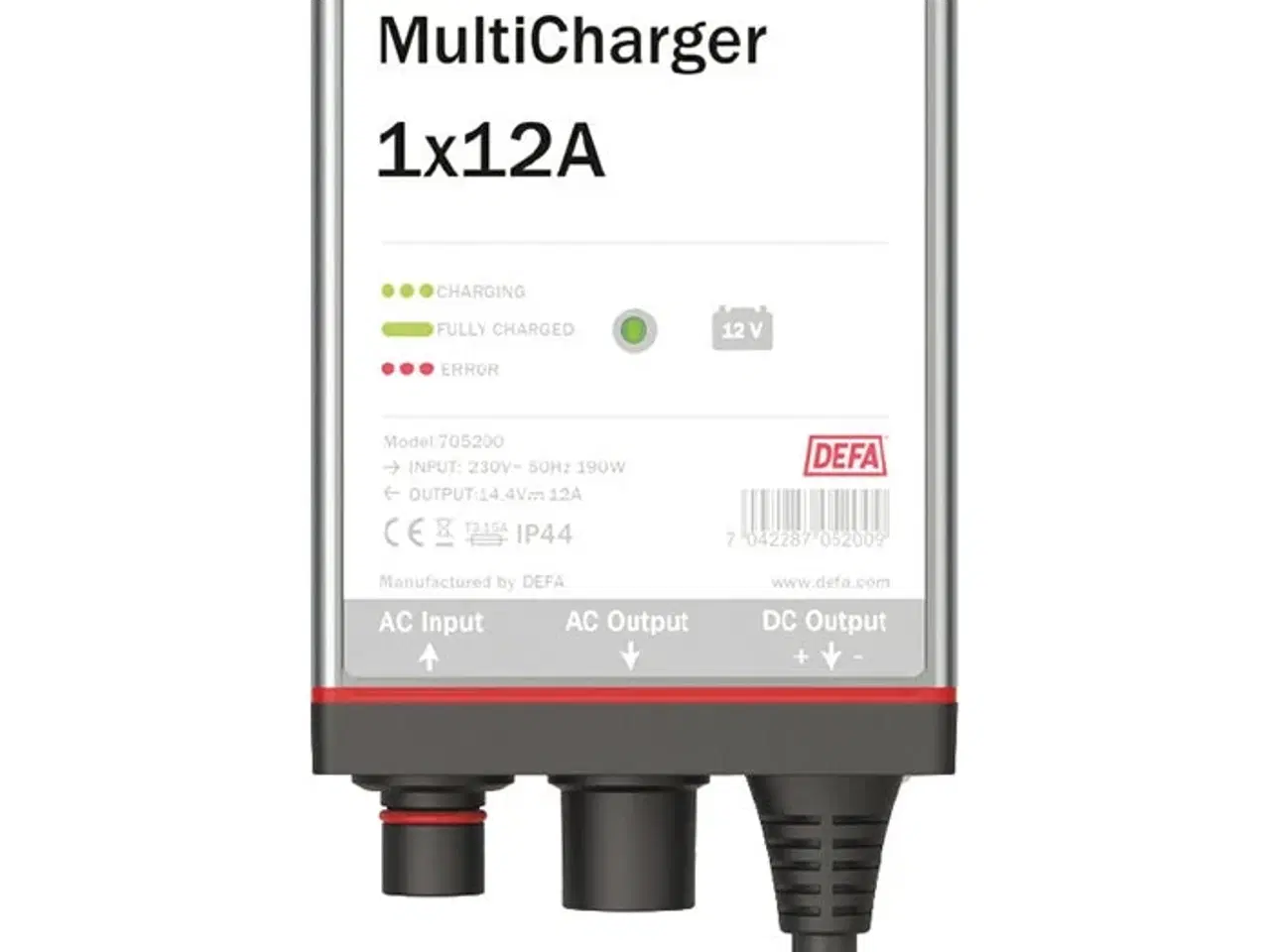 Billede 1 - DEFA multicharger 12v 1x12a