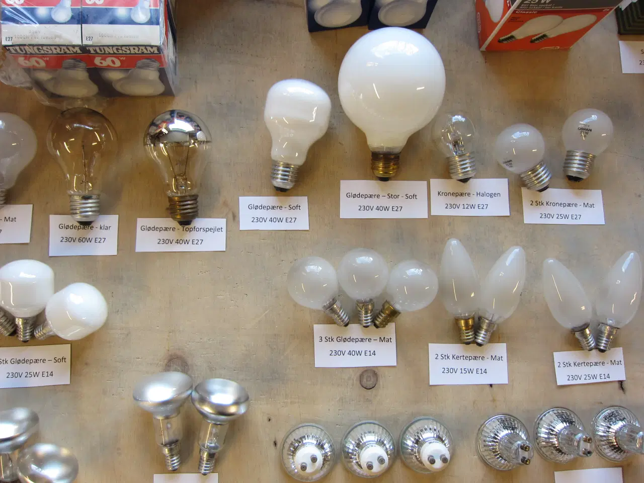 Billede 3 - LED pærer, Glødepærer & Halogenpærer