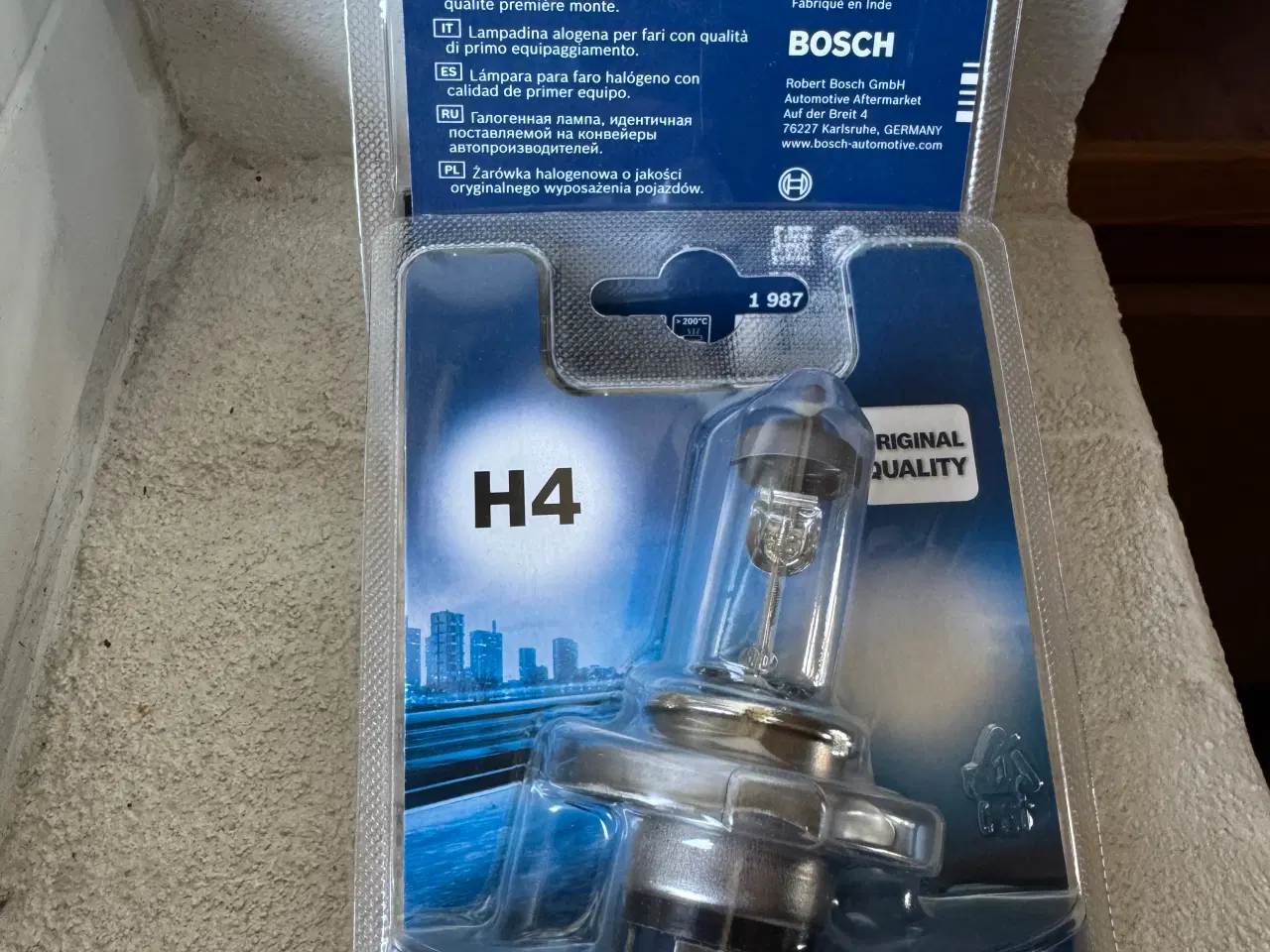 Billede 1 - Bosch H4 Pærer