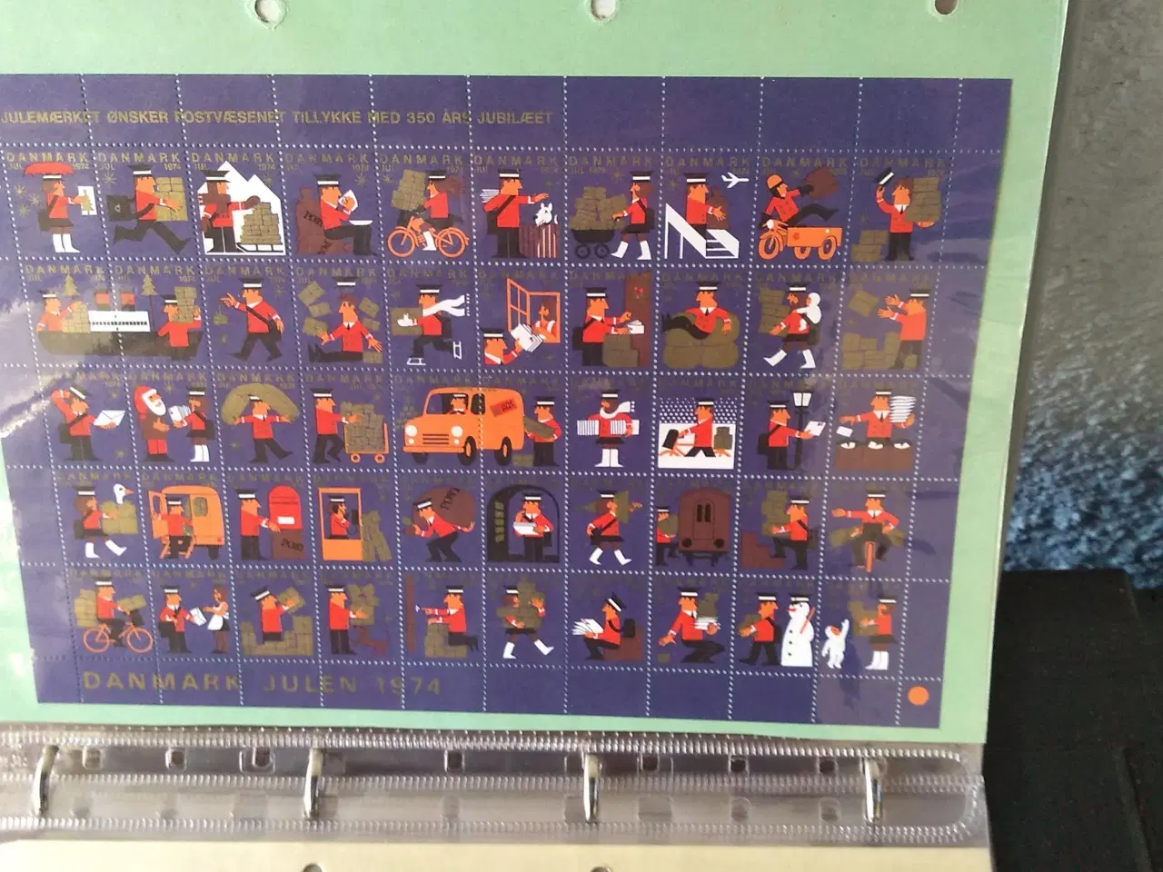 Billede 3 - Danske julemærker