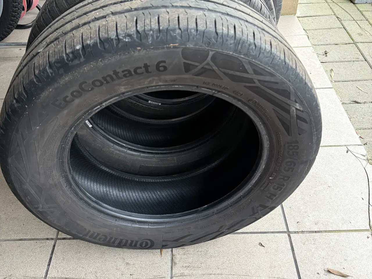 Billede 2 - Continental EcoContact 6 – 185/65 R15 – 4 stk