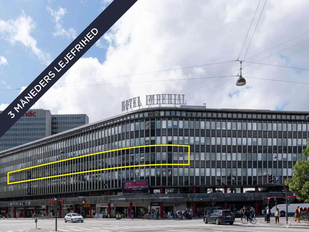 Billede 1 - Centralt og lyst kontorlejemål 50 meter fra metro