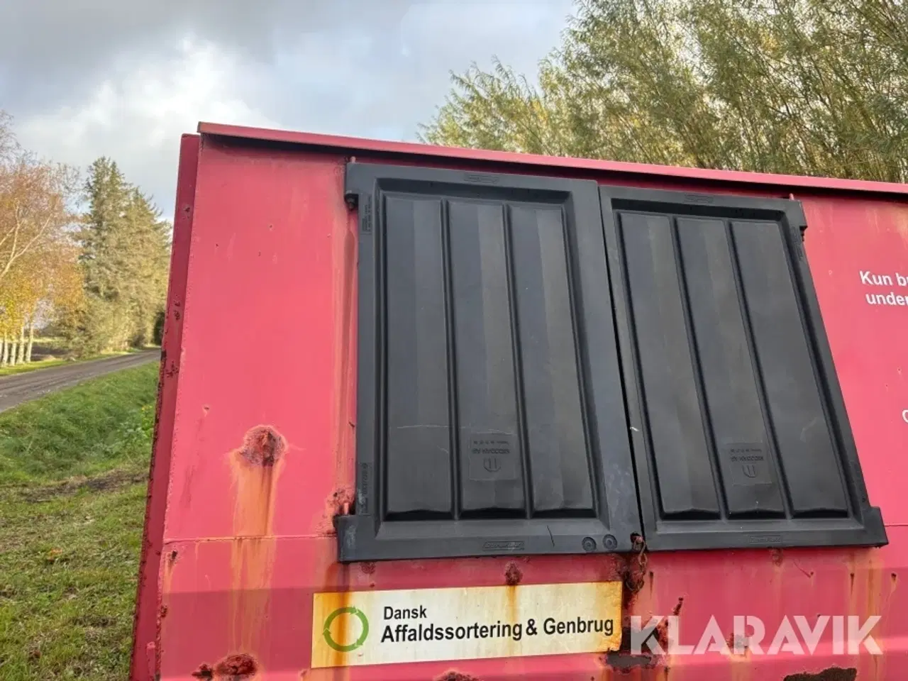 Billede 12 - Miljøcontainer Miljø-Art 4000 type L 3/3 mm