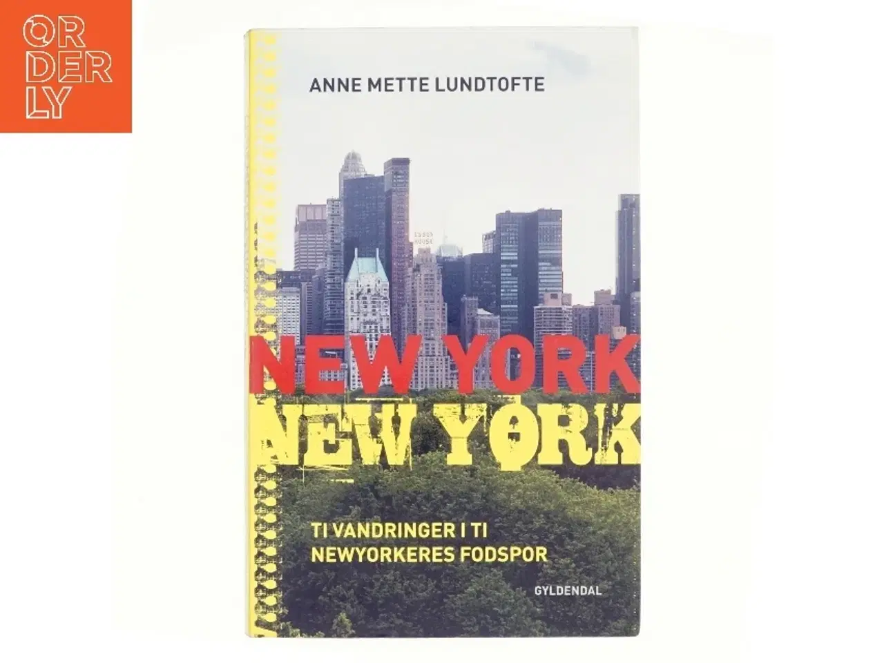 Billede 1 - New York, New York : ti vandringer i newyorkernes fodspor af Anne Mette Lundtofte (Bog)