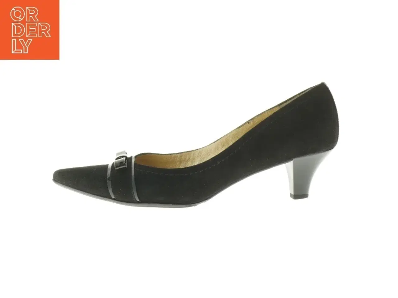 Billede 1 - Sorte kittede hæle (størrelse 39) fra Peter Kaiser (str. 39 )