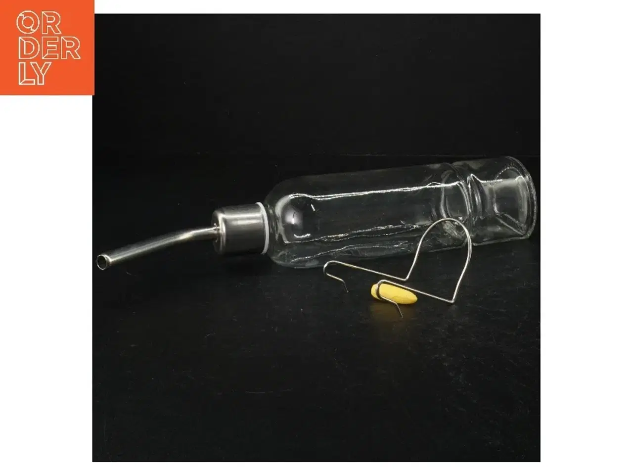 Billede 2 - Vandflaske af glas til kaniner (str. 355 mililiter)