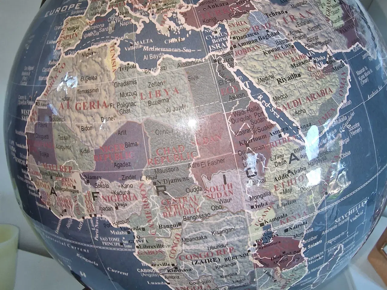 Billede 2 - Stor globus på fod