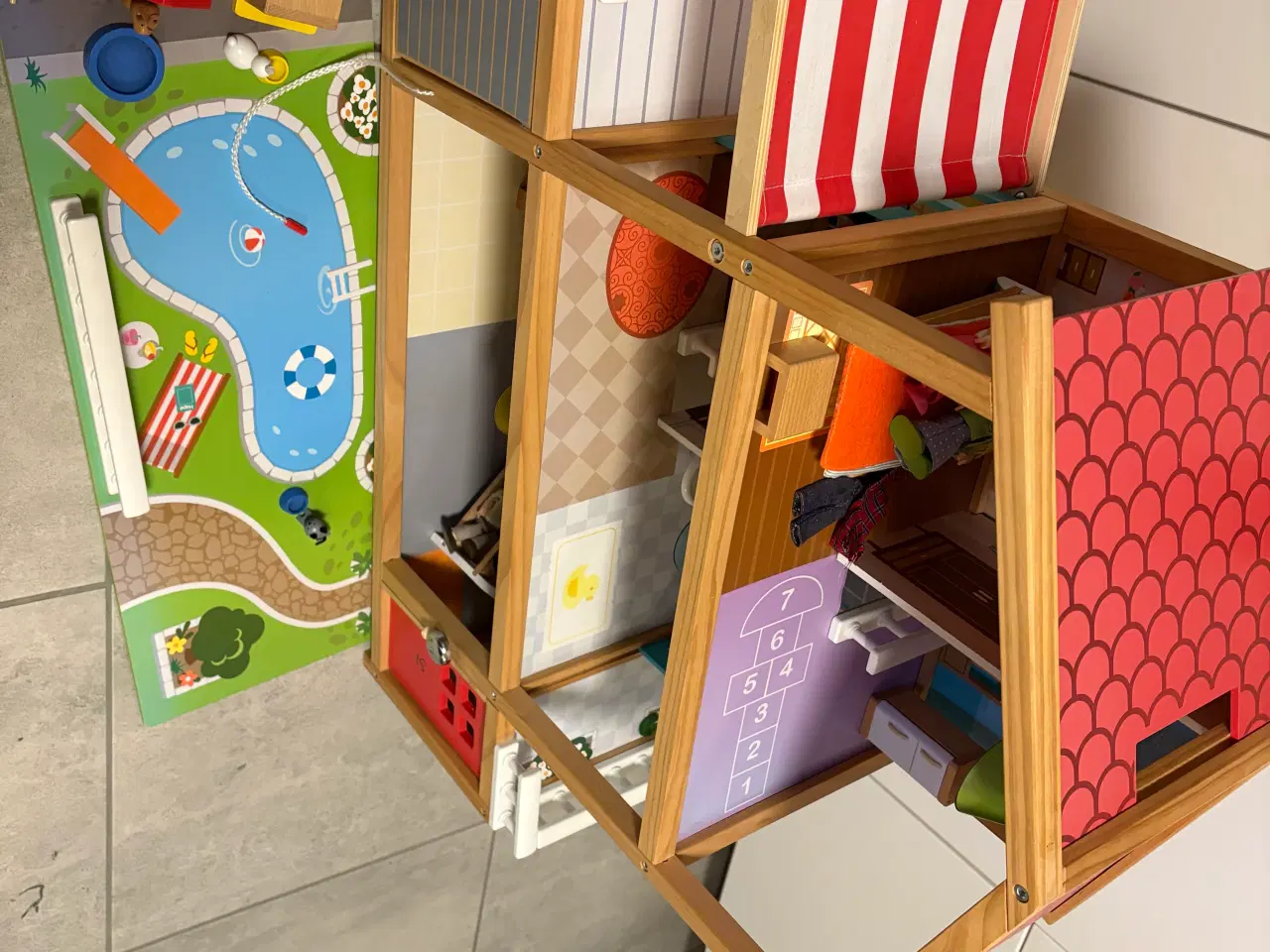 Billede 5 - Flot Hape Dukkehus Mansion