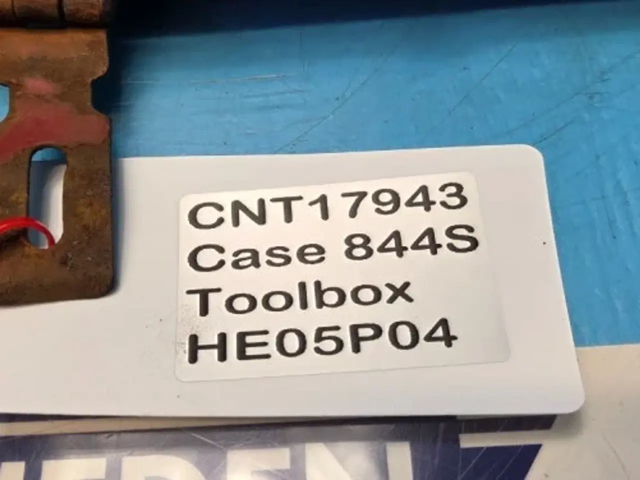 Billede 18 - Case 844S Værktøjskasse 