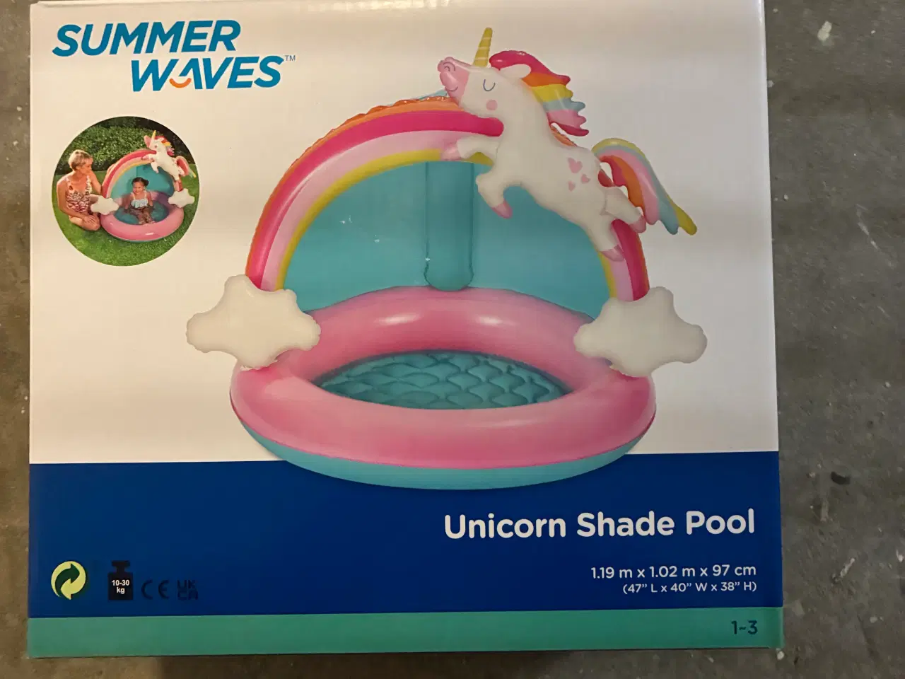 Billede 1 - Enhjørning skyggepool