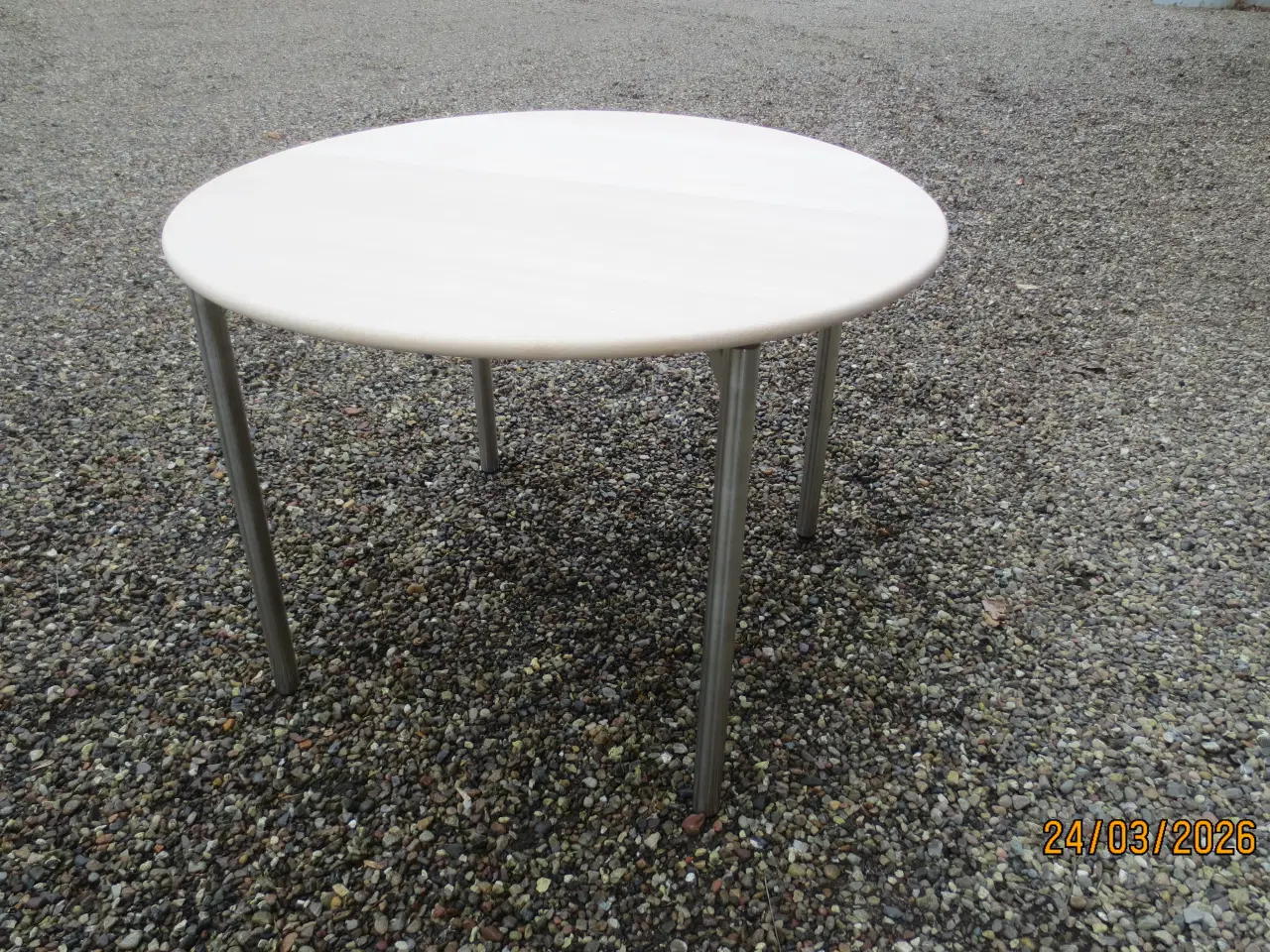 Billede 2 - 1 stk Andreas Hansen Rund spisebord i Egetræ