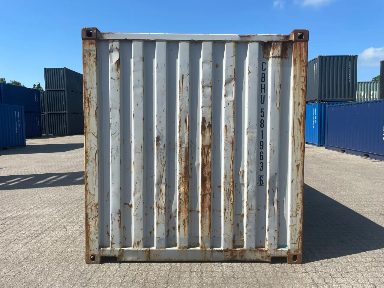 Billede 4 - 20 fods Container- ID: GBHU 581963-6