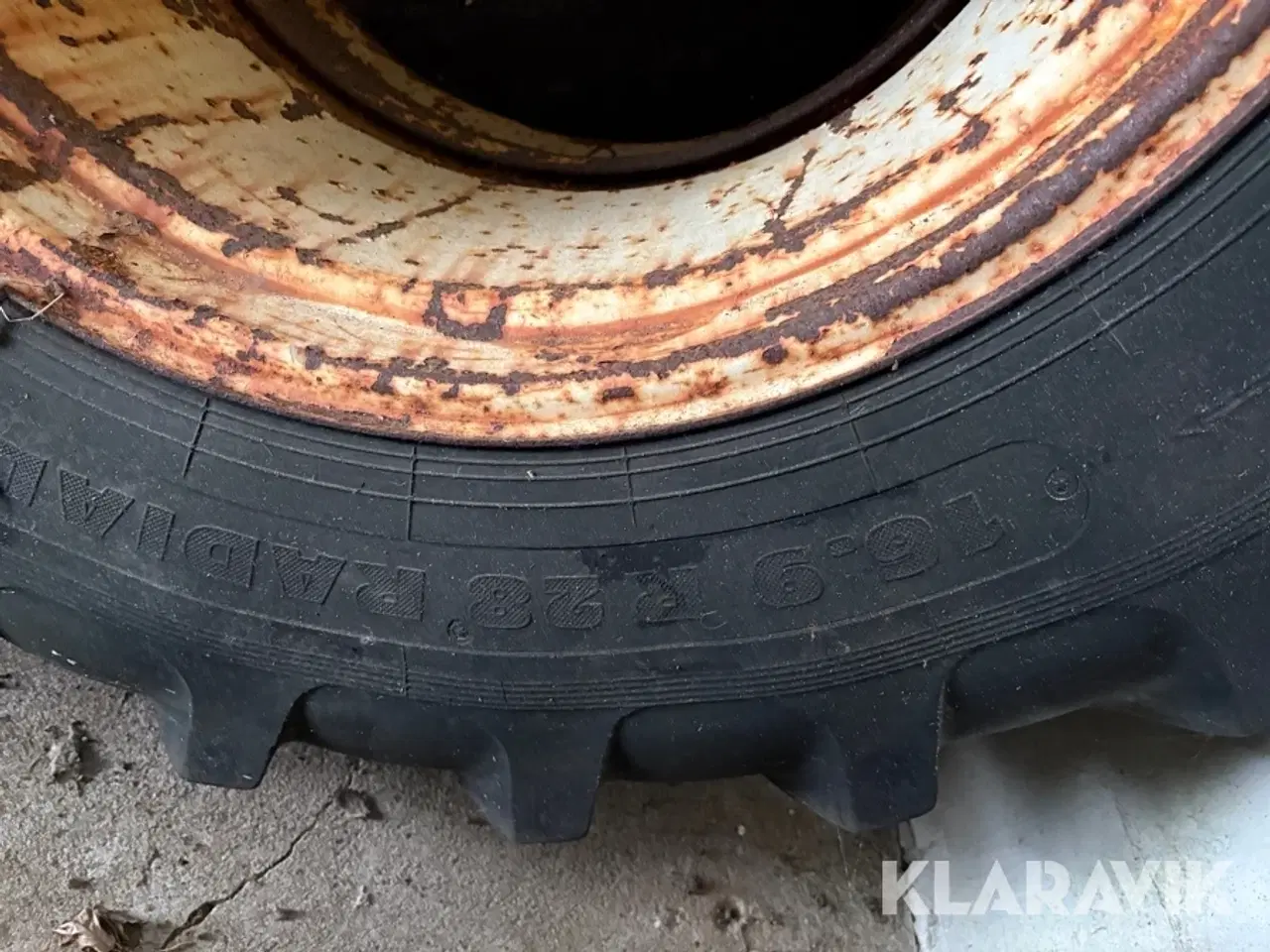 Billede 9 - Tvillingehjul Goodyear/cultor Q - komplet sæt