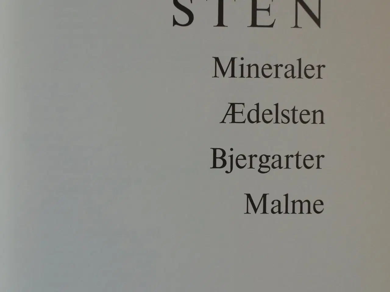 Billede 2 - sten mineraler ædelsten bjergarter malme, af aage 