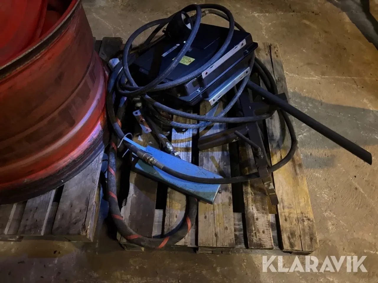 Billede 3 - Oliepumpe Nederman til olietønder med slangeoprul