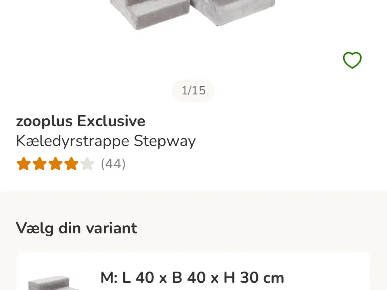 Billede 3 - Kæledyrstrappe 