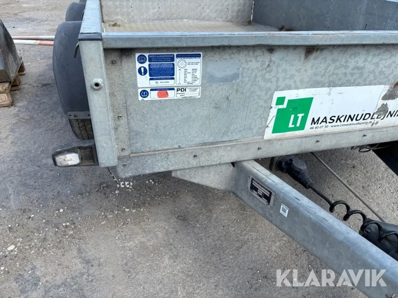 Billede 6 - Maskintrailer Ifor Williams GD 85