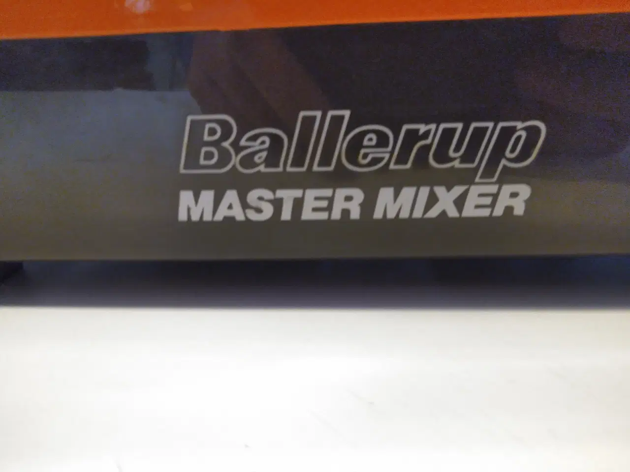 Billede 2 - Ballerup Master mixer flot maskine orangefarvet 