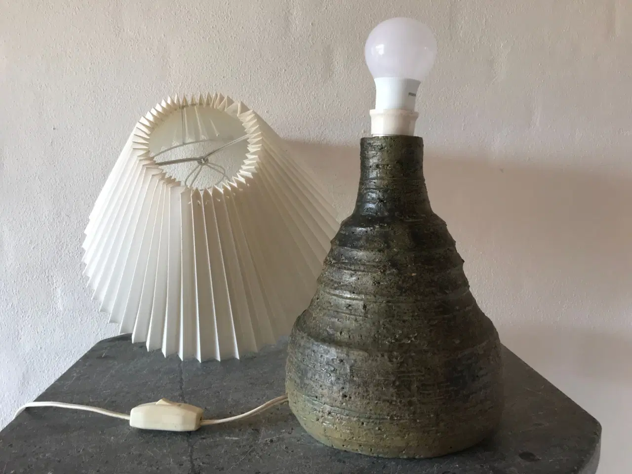 Billede 7 - Lampe, unika keramik (retro)