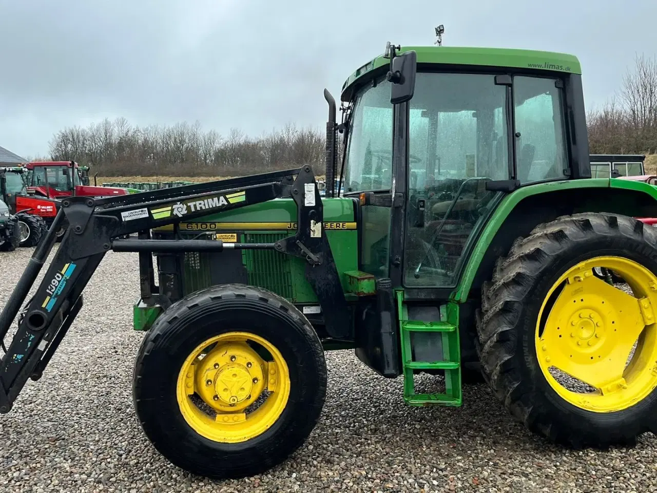 Billede 16 - John Deere 6100 Med frontlæsser