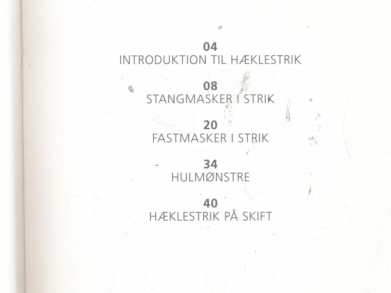 Billede 3 - HÆKLESTRIK - EN NYTÆNKNING AF STRIK OG HÆKLING