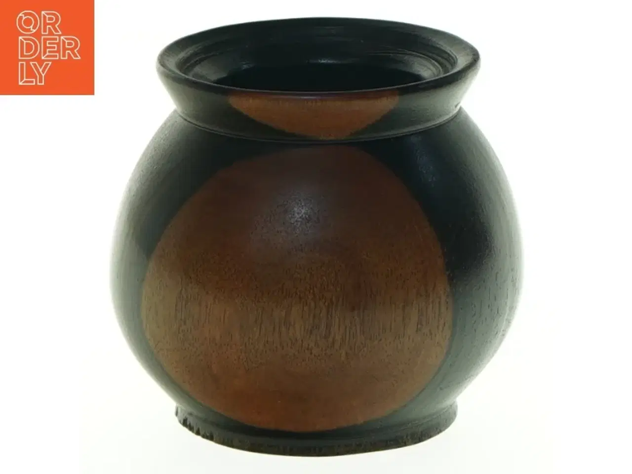 Billede 1 - Drejet Trævase (str. 17 x 8 cm)