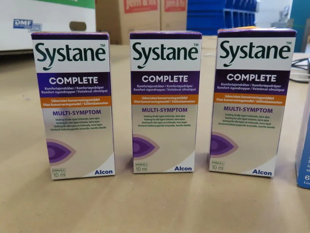 Billede 3 - 8 stk. Øjendråber SYSTANE / RENU / HYLO