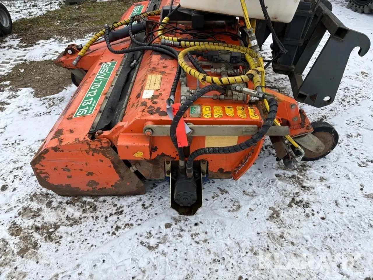 Billede 9 - Hydraulisk kost med vandtank Tuchel Profi 600