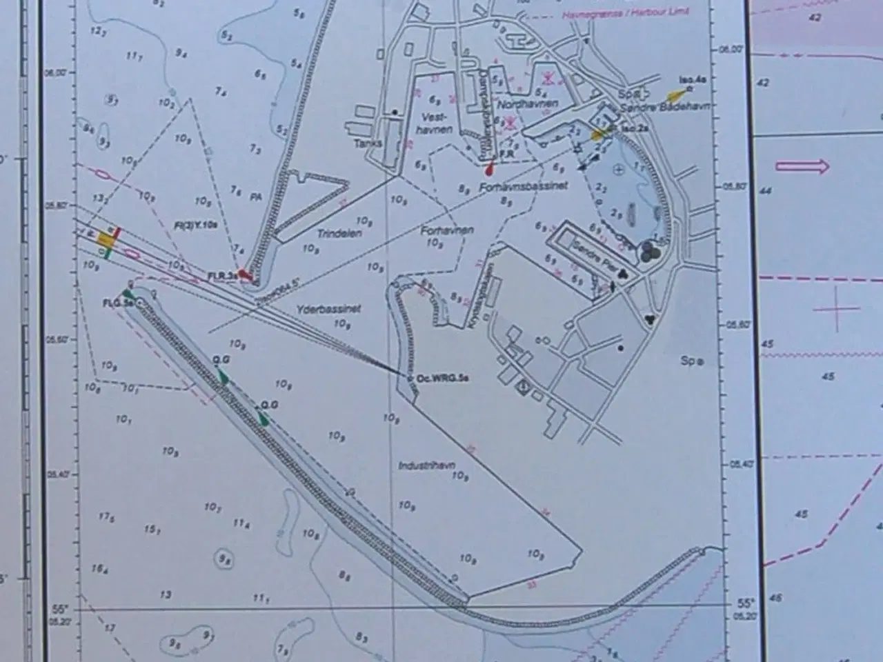 Billede 2 - Dansk Søkort  189 Bornholmsgat