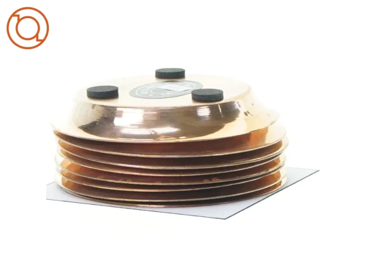 Billede 3 - små metal telerkener fra Ronhoff Denmark (str. 8 cm)