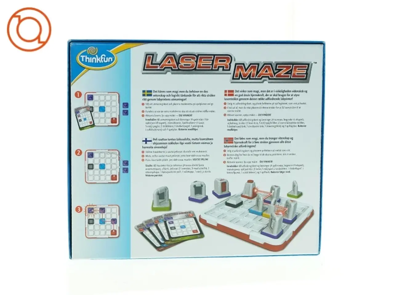Billede 5 - Laser Maze Logikspil fra ThinkFun (str. 27 x 24 cm)
