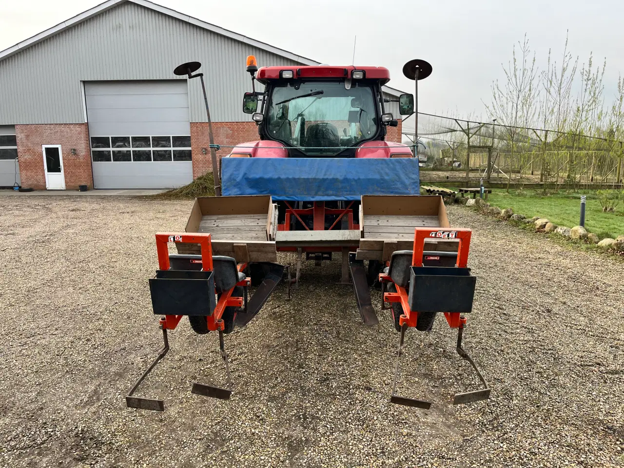 Billede 2 - 2 rækkers plantemaskine